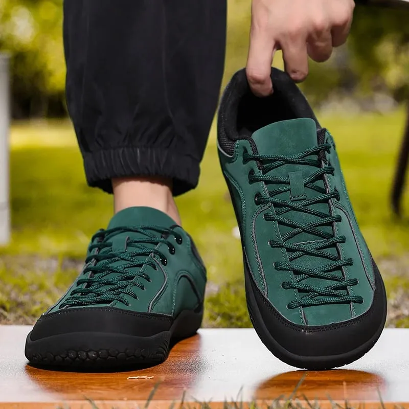 Outdoor Men Casual Sneakers Minimalist Wide Toe Barefoot Shoes Lightweight Zero Soles Walking Hiking Shoes Couple Climbing Shoes — image 6