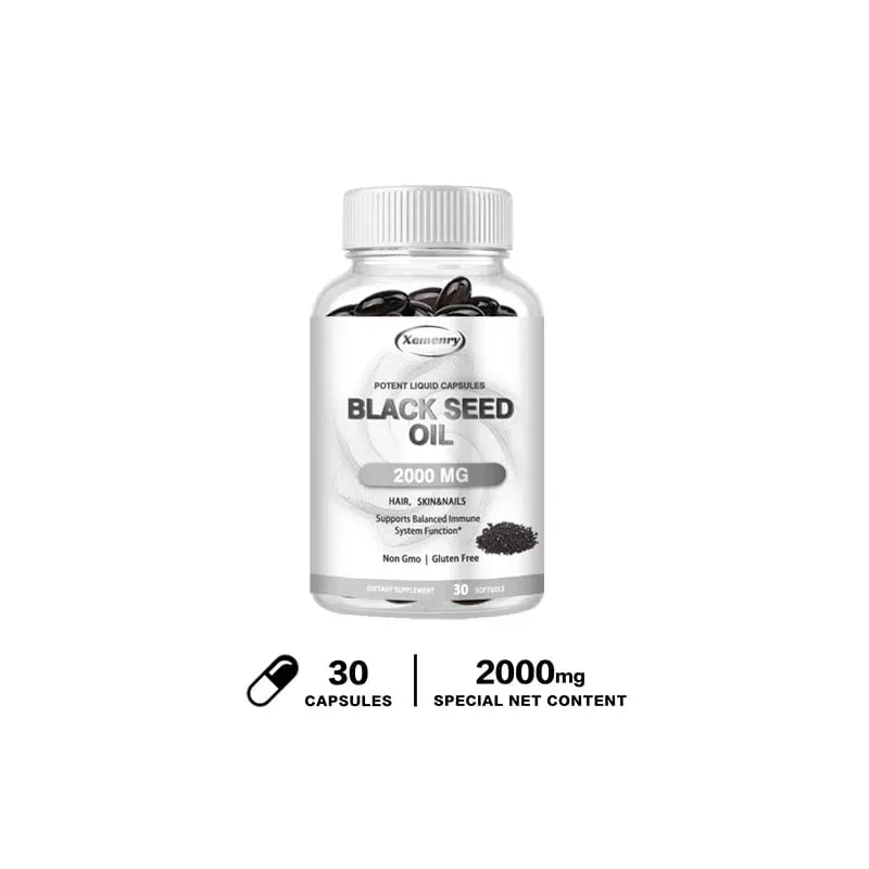 Black Seed Oil - Promotes Overall Health Improves Digestion Nourishes Skin and Hair and Strengthens The Immune System