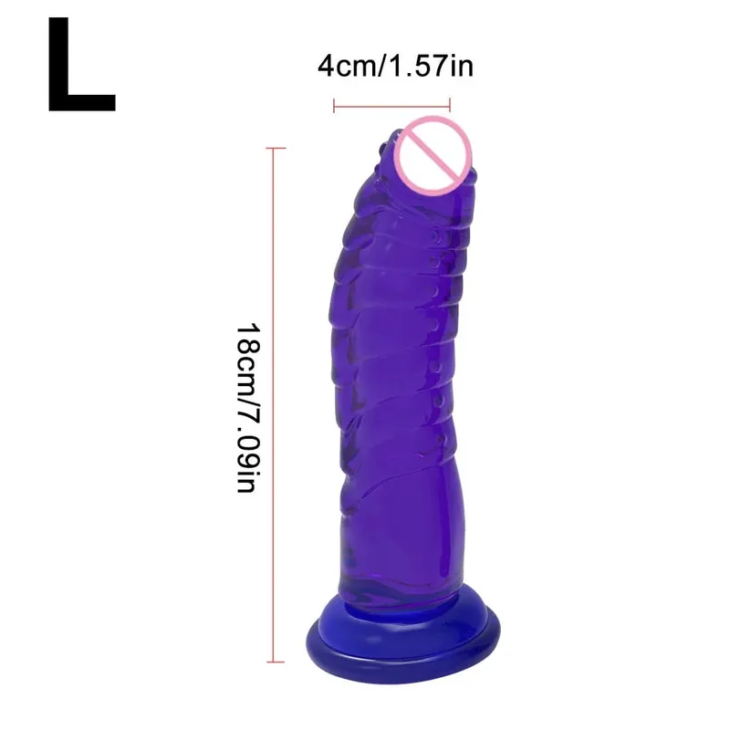 Gode ​​noir réaliste avec base à ventouse forte, jouet sexuel pour pénis doux pour femmes et hommes, jouet vaginal anal mains libres pour adulte en M