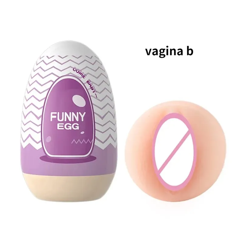 Mini přenosný masturbační kalíšek na vajíčka Realistická vagína pro začátečníky Měkký masturbační kalíšek na penis masážní stimulátor Sexuální hračky pro muže