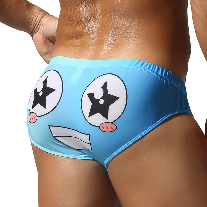 Men's triangular underwear with ice silk thin design, fast drying, high elasticity, low waist, sexy, slim fit, youth fashion