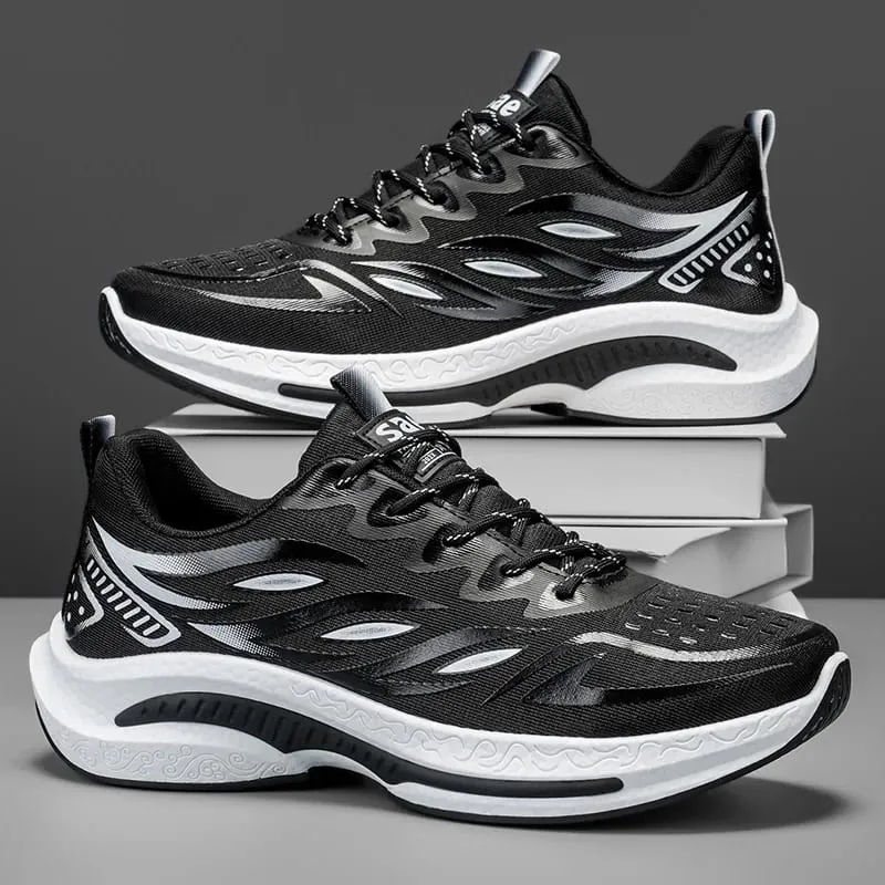 New Men's Mesh Breathable Casual Sneakers Soft Sole Non Slip Comfortable Outdoor Running Shoes Lightweight Men's Sports Shoes — image 5