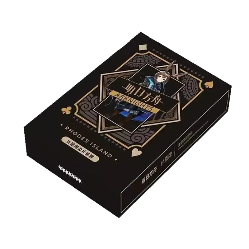 54PCS Arknights Game Character Poker Playing Cards Limited Edition Collectible Photo Fans Collection Gift