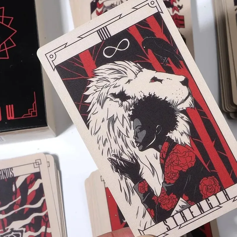 The Lost Hollow Tarot Cards For Women Girls Board Game Tarot Oracle Party Astrology The Green Witch Card — image 2