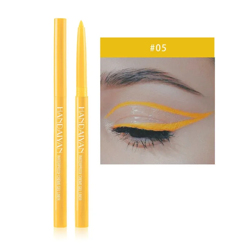 20 Colors Matte Eyeliner Waterproof Long Lasting Gel Liner Easy To Use Rotatable Eyeliner Colorful Eye Liner Eyes Makeup Tools — image 16