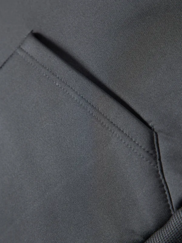 Winter Lambswool Hoodies Thicken Warm Windproof Sweatshirts Print Hooded Pullover Loose Men Women Winter Hoodies Black