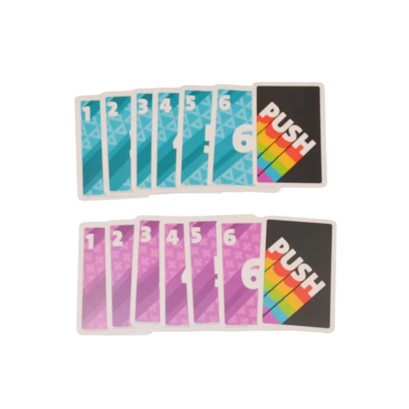 《Push 2026》 a Card Game Board Game Interactive Game with Instructions in English Spanish French German Italian and Dutch Fast-Paced Easy to Learn a Great Choice for Parties