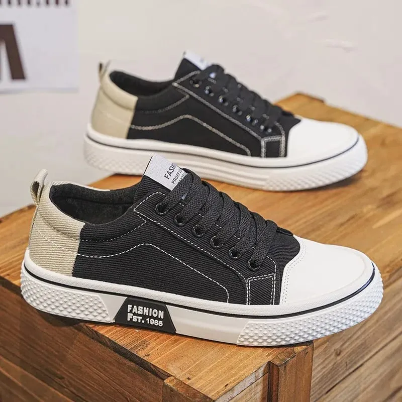 New man's Breathable Versatile Skateboarding Shoes Men's Soft Bottom Casual Sports Trend Fashion Canvas Shoes 37-48 Size — image 8