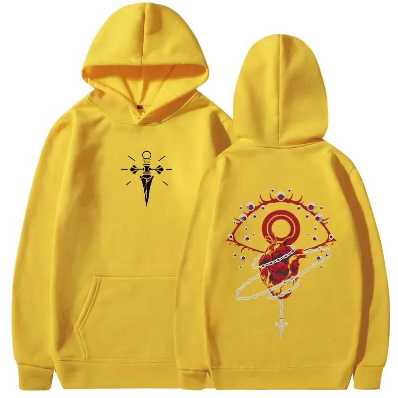 Anime Hunter X Hunter Hoodies Kurapika Phantom Troupe Hooded Sweatshirts Men's Women Clothing Oversized Pullovers Streetwear — image 10