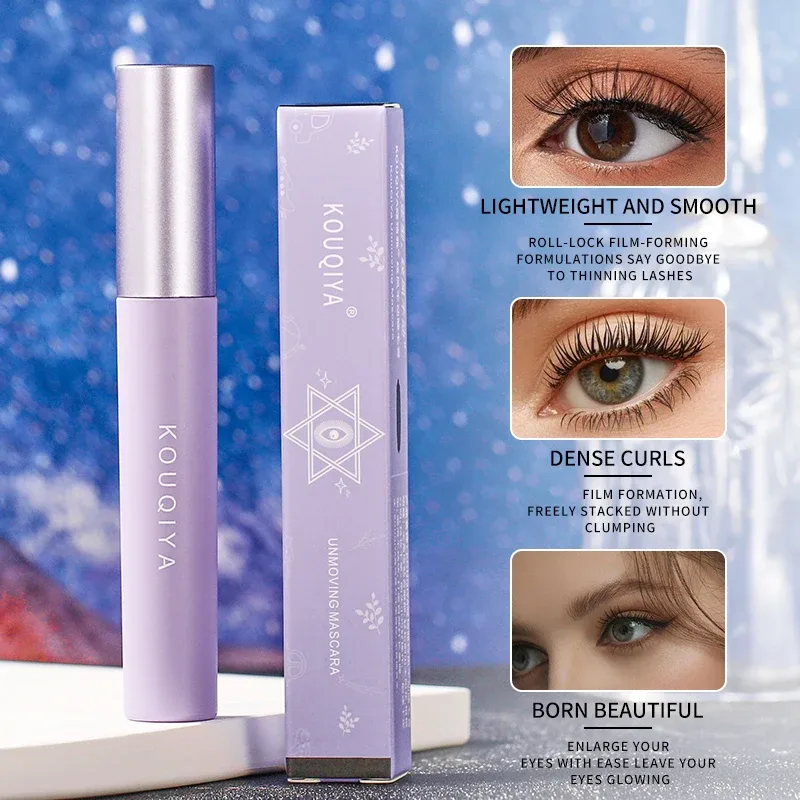 Eye Black Which Is Waterproof and Sweat Proof Can Hold Makeup Without Tingling and Can Create Natural and Slender Eyelashes
