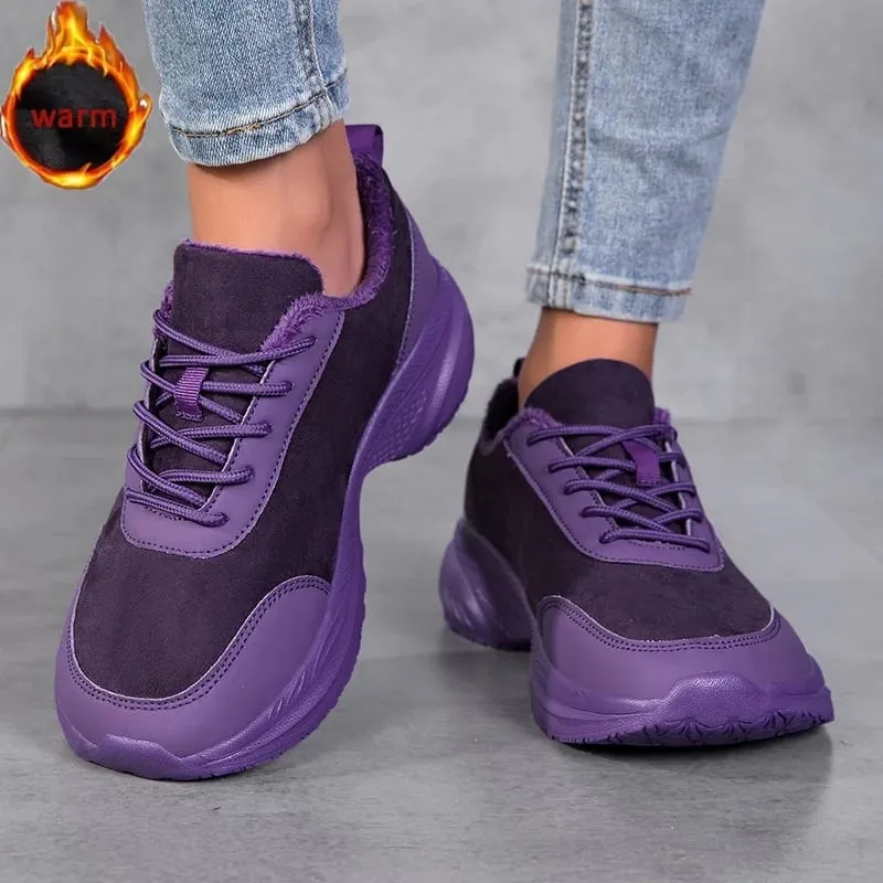 Winter Wide Head Men's sneakers Unisex Barefoot Comfortable Big Size warm Casual Shoes Non-slip Hiking Shoes Minimalist Shoes