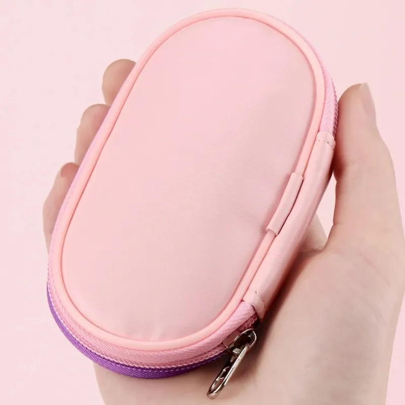 10pcs Makeup Brush Sets Plastic Mini with Bag Multifunctional Makeup Brush Travel Portable Makeup Tool