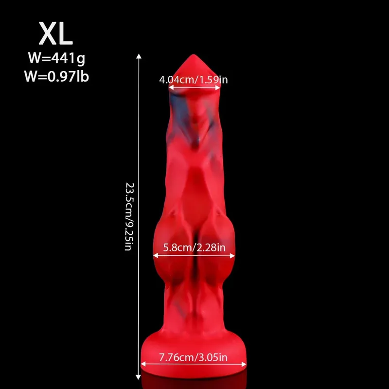 Various Styles Of Dog Penis Silicone Big Dildo With Suction Cup Vaginal Stimulation Masturbator Cock Adult Toys Women Sex Toys