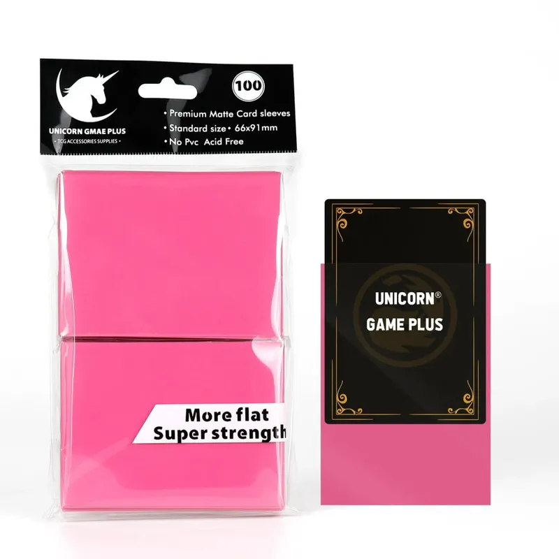 100 peças 2.5 "x 3.5" mangas de cartão de negociação premium 66x91mm cartas de jogo de tabuleiro de tamanho padrão para mtg magic Gathering cartão de jogo lorcana