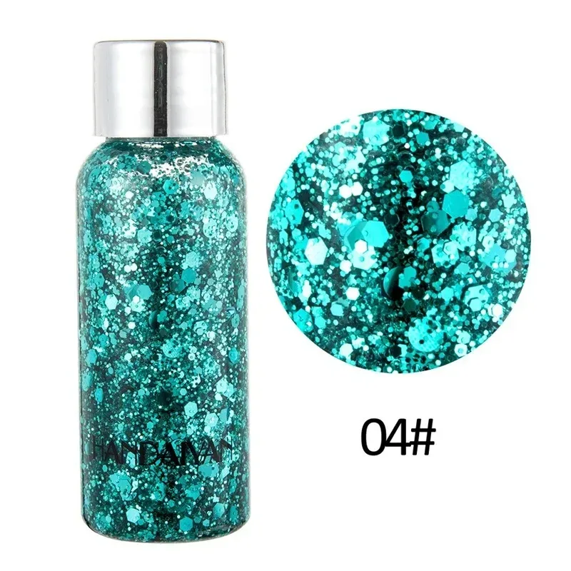 Eye Glitter Body Face Glitter Gel Art Waterproof High Gloss Shine Glitter Multifunctional Makeup Painting Brighten Stage Makeup