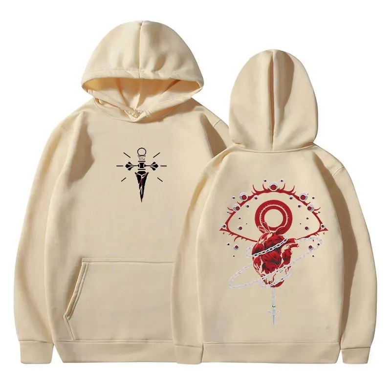 Anime Hunter X Hunter Hoodies Kurapika Phantom Troupe Hooded Sweatshirts Men's Women Clothing Oversized Pullovers Streetwear — image 9