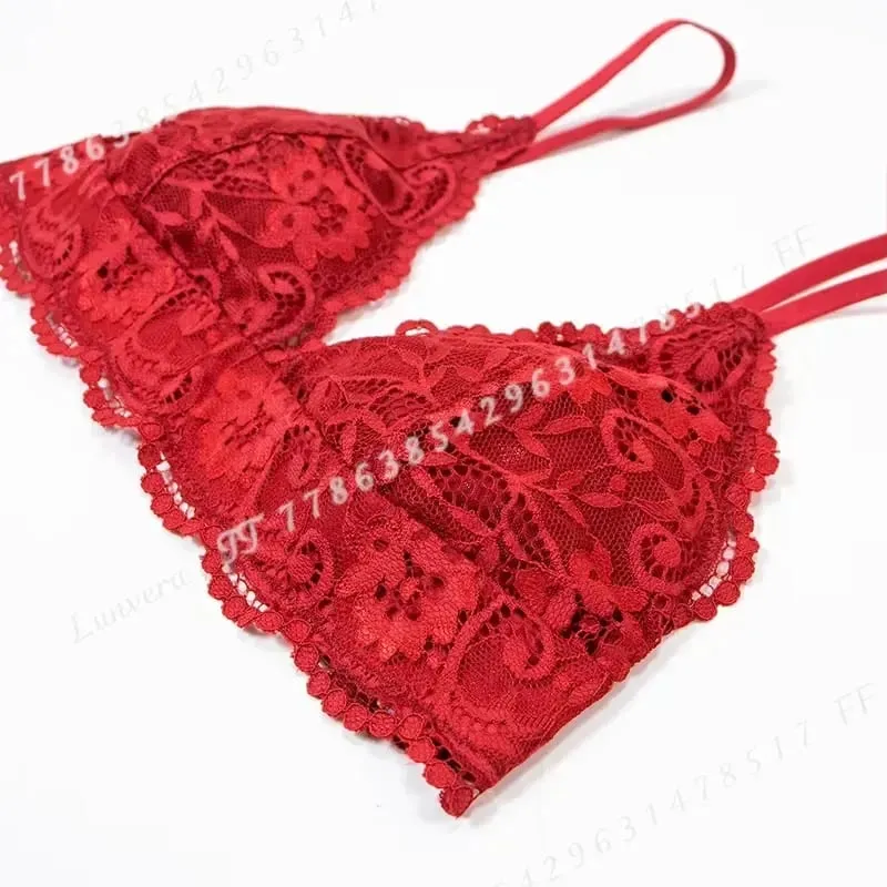 Varsbaby Women Lace Bra Set Non Padded Bra Panty Garter Stockings Summer Underwear Lingerie Sexy