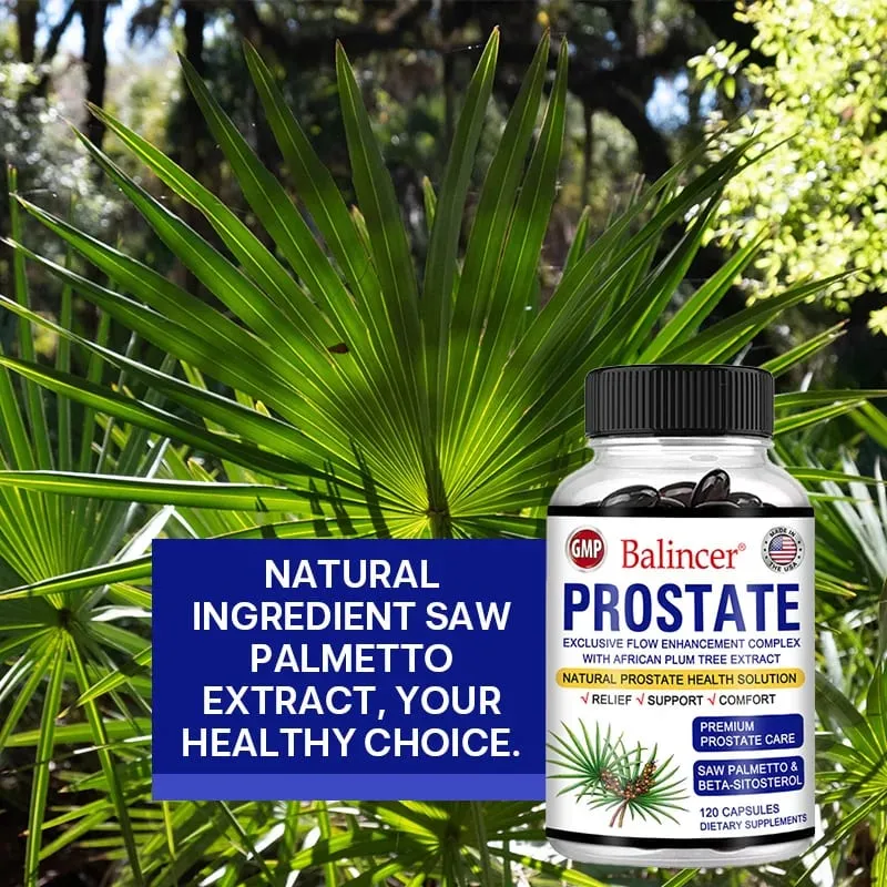 Advanced Saw Palmetto - Prostate Health Complex - Men's Health Prostate Health support Bladder and Urination Health