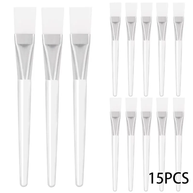 3/15PCS Facial Mask Brushes Kit Face-Mask Application Transparent Makeup Brush For Esthetician Facial Mask DIY Tools Accessories