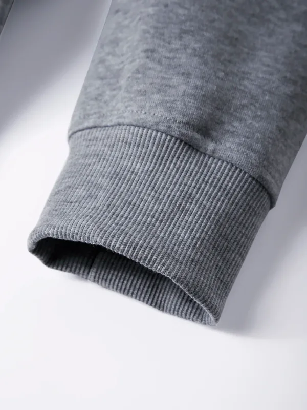 Men's Crew Neck Pullover Solid Color Large Sweatshirts Spring Autumn Outdoor Jogging Tops Men Casual Hoodies Streetwear