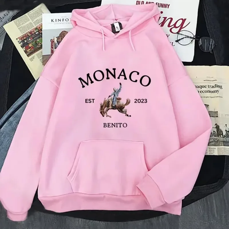 New Album Nadie Sabe Lo Que Va Pasar Manana Sweatshirts Men women's Grunge Street Hoodies Clothes Sweatshirts Harajuku