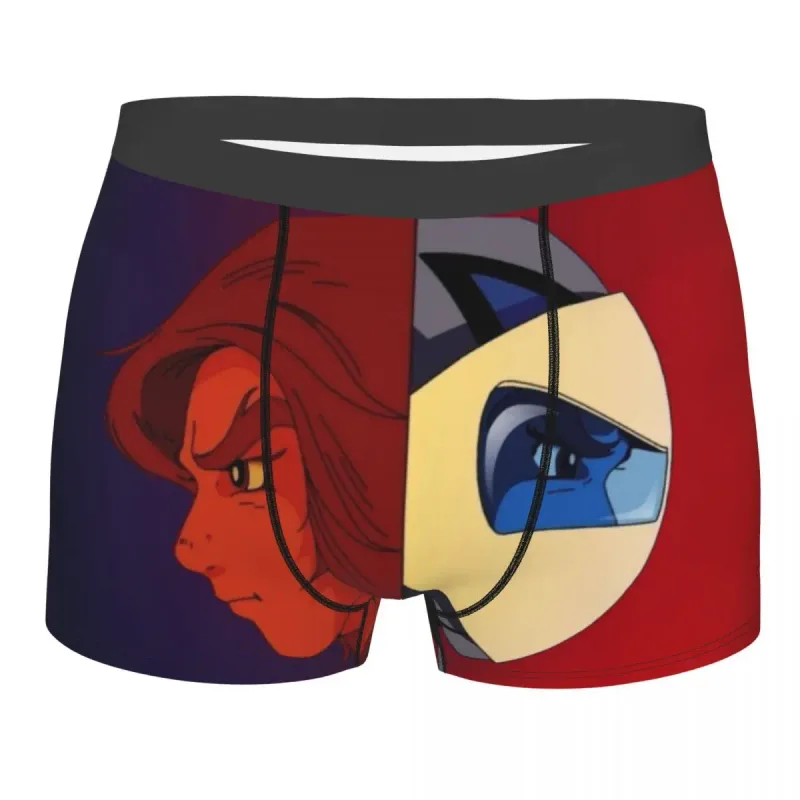 Custom Novelty Goldorak Ufo Robot Grendizer Boxers Shorts Panties Male Underpants Breathbale Briefs Underwear — image 28