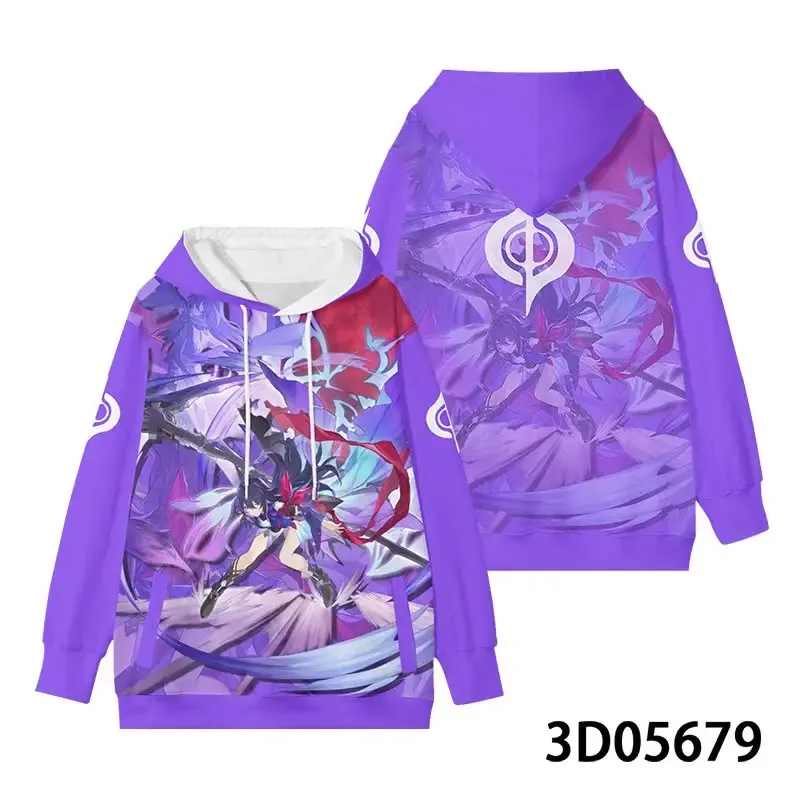 New Game Honkai: Star Rail All Role Playing Hoodies 3D Print Anime Sweatshirt Oversized Men Women Long Sleeve Tracksuit Pullover