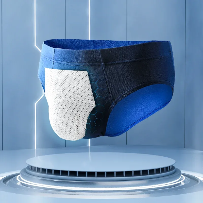 Men's underwear, men's briefs, summer thin modal underpants, sexual charm, large-sized men's low-waisted breathable shorts