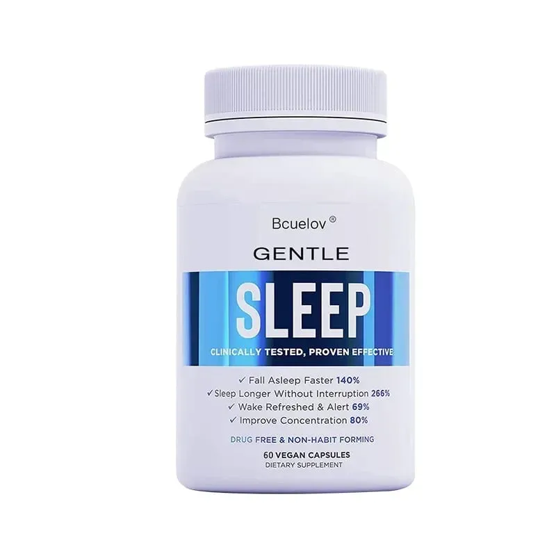 Adult Sleep Supplement Melatonin 5mg with Magnesium Glycinate Valerest & Ashwagandha Helps Relax and Promote Natural Sleep — image 9