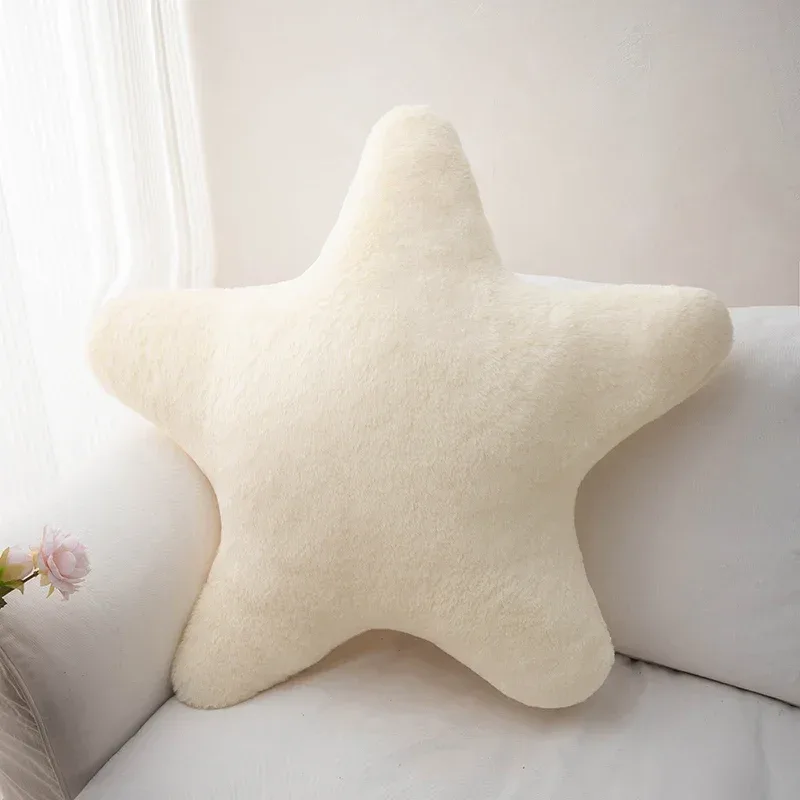 Gối mềm hình ngôi sao trang trí dễ thương Gối đệm cho phòng ngủ trẻ em Phòng khách - Gối ném sang trọng