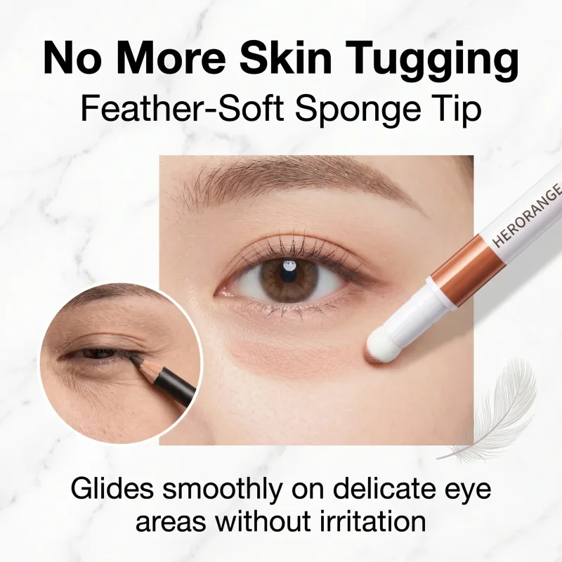 Herorange Matte Shimmer 2 in 1 under Eye Liner Long Wear Portable Daily Makeup