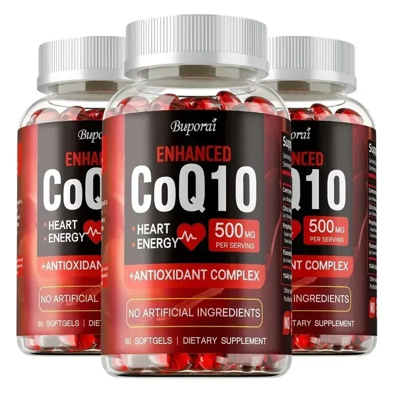 CoQ10-kapsler med høj absorption - Antioxidantstøtte til hjernehjerte og energisundhed