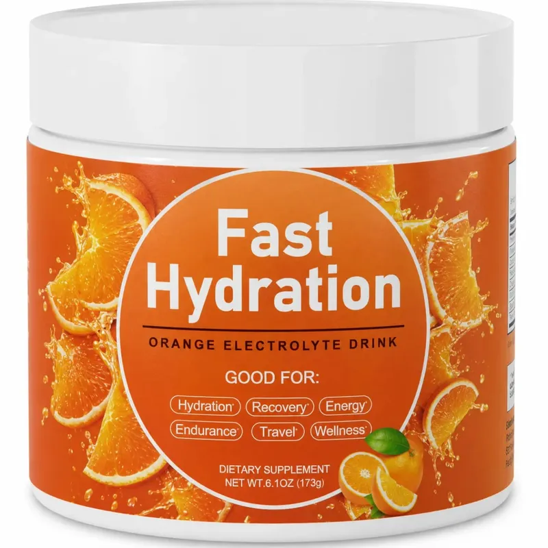 Watermelon Electrolyte Drink Powder with Sodium Potassium Magnesium Calcium Vitamin C B12 30 Servings Daily Hydration Support