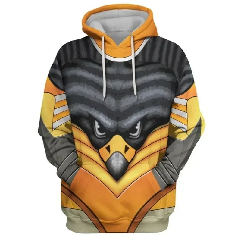Bandai Brand's New 2026 Autumn-winter Collection Features A Stylish Cosplayer Men's Hooded Sweatshirt Inspired By Transformers