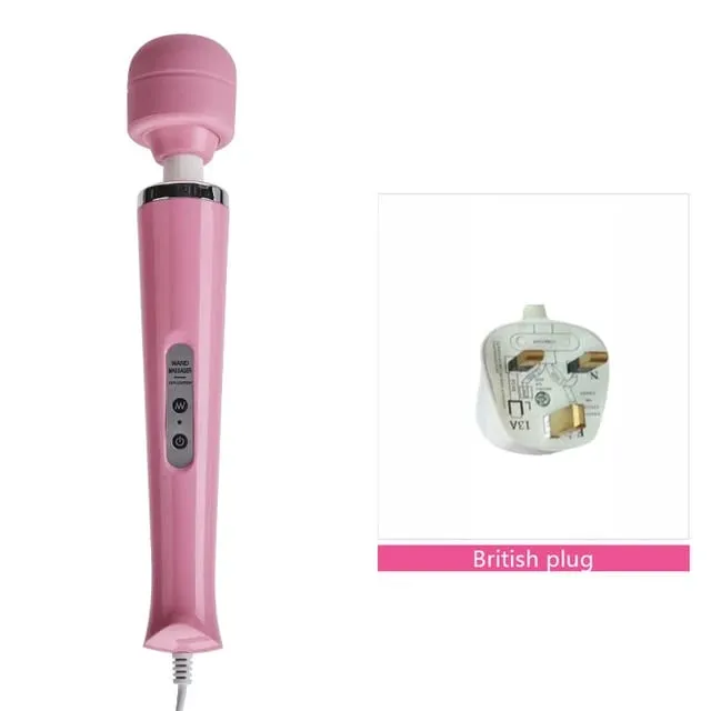 Adult Sex Toys AV Vibrator Powerfull Magic Wand G-spot Stimulation Massager Clit Vibrators Sex Toys for Women MasturbationBLACKWOLF New 10 Speeds Magic Wand Massager Big Magic Wand Massage Stick AV Vibrators Sexy Clit Sex Toys for Women Eur
