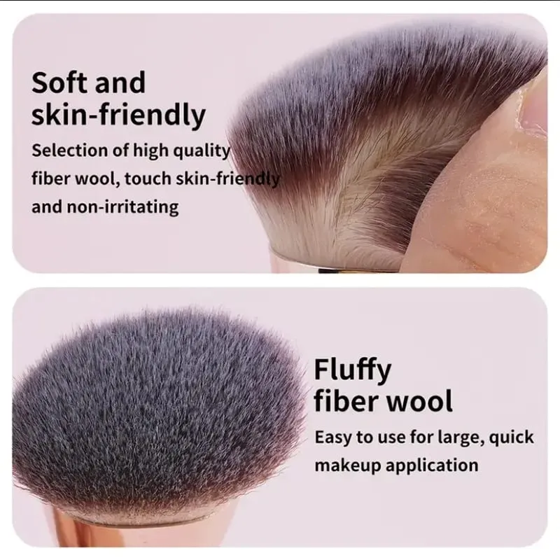 4ks Základní sada štětců na make-up se dvěma konci s krabičkou Foundations Powder Blush Podrobnosti pro štětce na oční stíny Cestování pro začátečníky — image 6