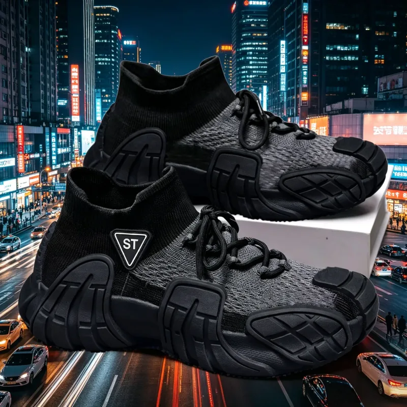 Men Sports Shoes Breathable Work Sneakers Lightweight Anti Puncture Safety Shoes Male Indestructible Boots Free Shipping