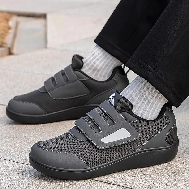 Men's Diabetic Shoes Wide Toe for Elderly Men Women Orthopedics Swollen Feet Adjustable Casual Sneakers Walking Foot Pain Relief