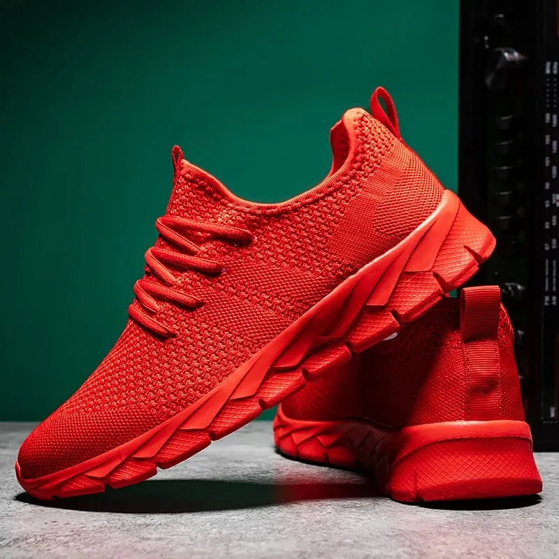 Men Sneakers Breathable light Running Shoes Four Seasons plus size Classic Casual Sports Shoes Platform Sneaker walking shoes — image 3