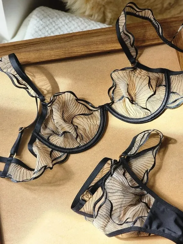 Comfort Minimizer Bra for Large Bust Ultra Thin Unlined Wireless Bra Lift & Shape Adjustable Support for Everyday Wear