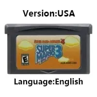 GBA Video Game Cartridge Console Card dDonkey Kong Mario Wario Series Kart Party for GBASP