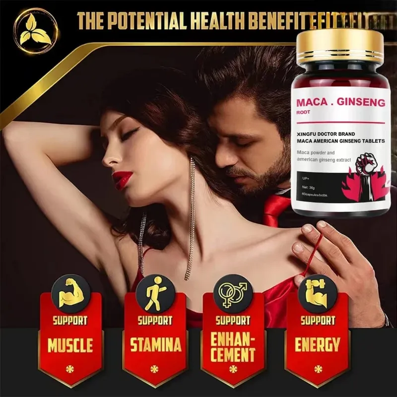 Συμπλήρωμα Best Men's Black Maca - Συμπλήρωμα Ginseng για Υγεία Ενέργεια και Μυϊκή Μάζα αντοχής — image 4