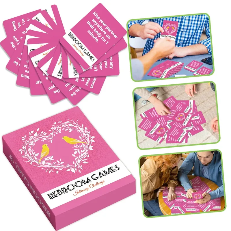 50Pcs Couple Interactive Game Cards Couple Night Dating Games Adult Flirty Truth Or Dare Cards For Husband Wife Party Fun — image 5