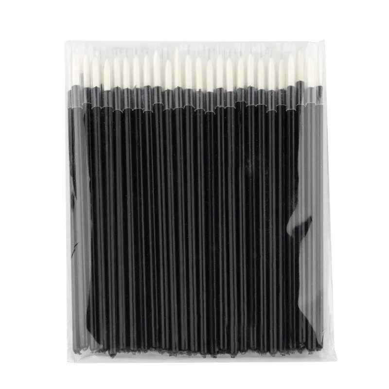 New 50/100 Pcs Eyeliner Brush Eye Shadow Applicator Fine Point Eye Liner Pens Brushes Eyelash Extension Cosmetic Wands