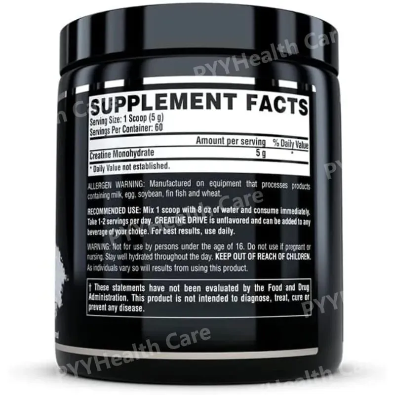 Creatine Monohydrate Powder 60 Servings | Unflavored 5G Micronized Creatine Powder for Strength Support 300g