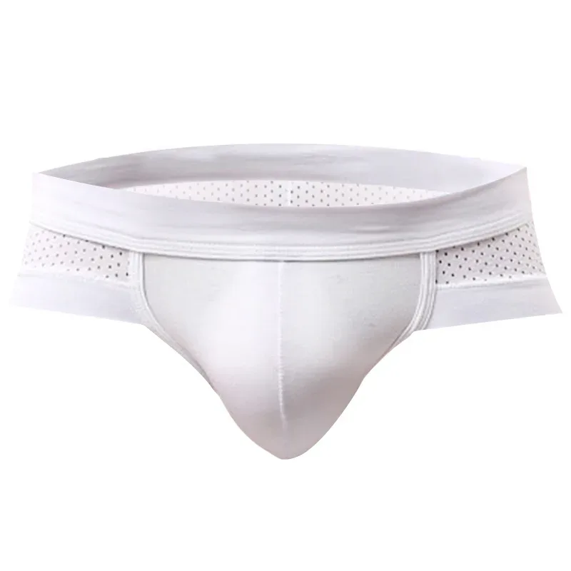 Solid color Sexy Mesh Leisure Motion Boys' Underwear Low-waisted No trace Quick Drying Fashion Cool and Refreshing Underpants