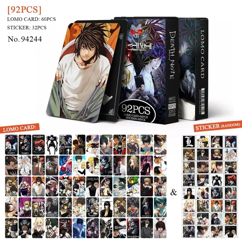 Anime Attack on Titan‌ Lomo Card Pohlednice Hračka Haikyuu Lékárnické deníky Honkai Star Rail Collection Karty s nálepkami Dárek