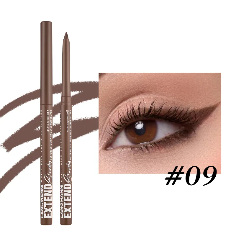 Waterproof and Sweat Resistant Eyeliner Pen Durable Easy to Color Fast Drying and Smooth Texture Creates Perfect Eye Makeup