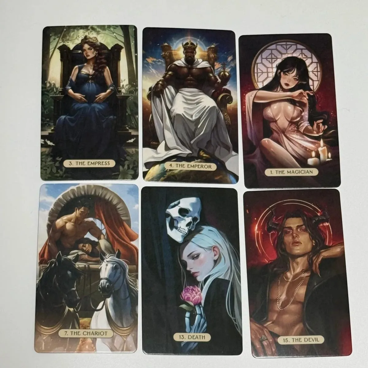 The Love and Lust Tarot English Version 78-Card Deck for Passion Intimacy & Soulful Love Readings 10.3*6cm — image 2