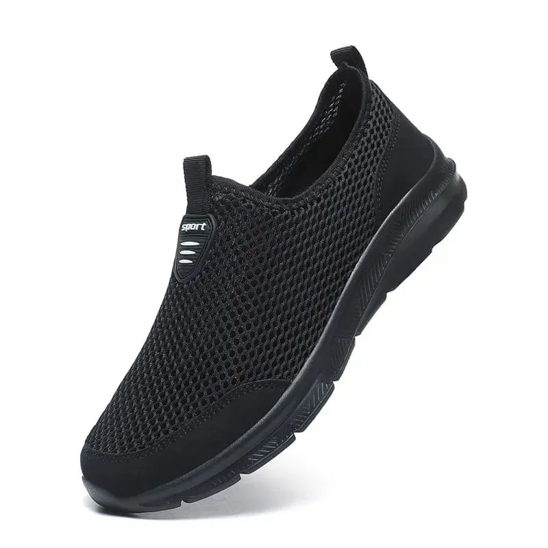 Men's Sneakers Breathable Mesh Men Casual Shoes Outdoor Non-Slip Big Size Loafers Walking Lightweight Male Tennis shoes